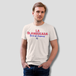 Remera La Blanqueada Barrio de Campeones